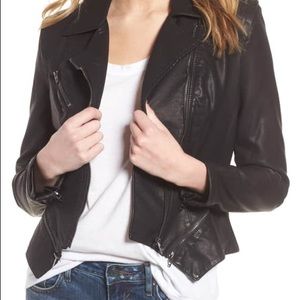 BLANKNYC Faux Leather Moto Jacket